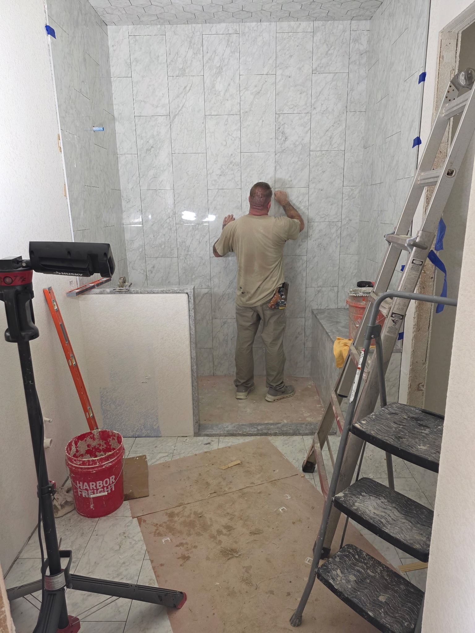 Expert tile installation